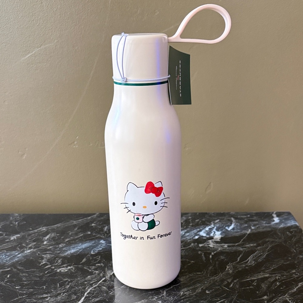 Sanrio Hello Kitty Cream Bottle with Red and Green Accents ~<Offers only>